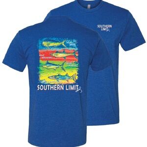 Southern Limit Royal Saltwater Fish Short Sleeve Tee